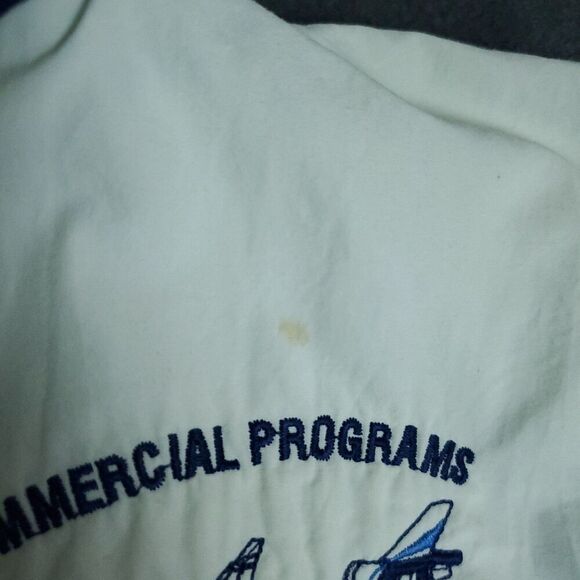 Vintage 80s Boeing Flight Bomber Men's Size XL McDonnell Douglas Pilot Aviator - Picture 13 of 16